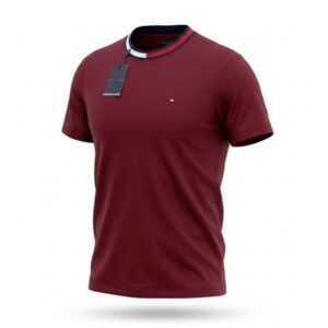 Playera Caballero TH cuello mitad