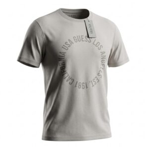 Playera Caballero  Guess logo círculo