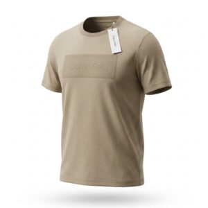 Playera Caballero Ck/Puntos logo